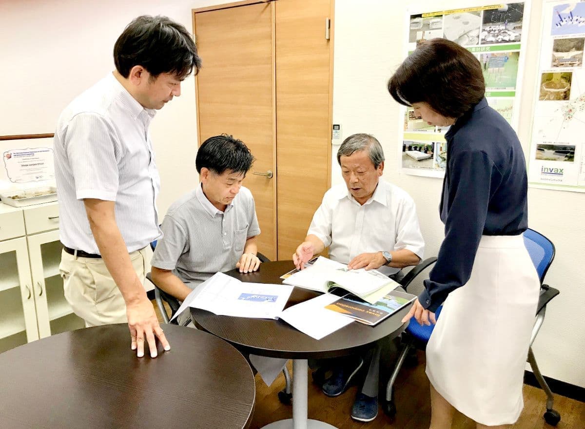 ソイルセメント技術を活用しての研究開発